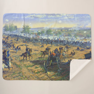 Couverture Sherpa Hancock Gettysburg Pickett's Charge Thure Thulstru
