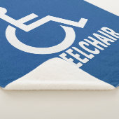 Couverture Sherpa Handicap Fauteuil roulant (3/4)