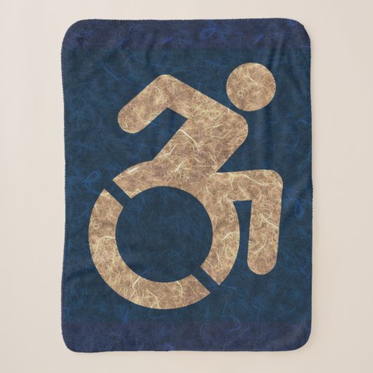 Couverture Sherpa Handicap Texté (Devant)