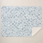 Couverture Sherpa Hangeul (Devant (Horizontal))