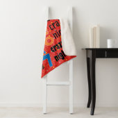 Couverture Sherpa Hanoukka 8 Nuits Folles Sherpa Blanket/Moyen (En situation)