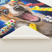 Couverture Sherpa Happy Dog Party Blowers (3/4)