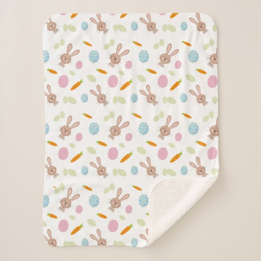 COUVERTURE SHERPA HAPPY EASTER (Devant)