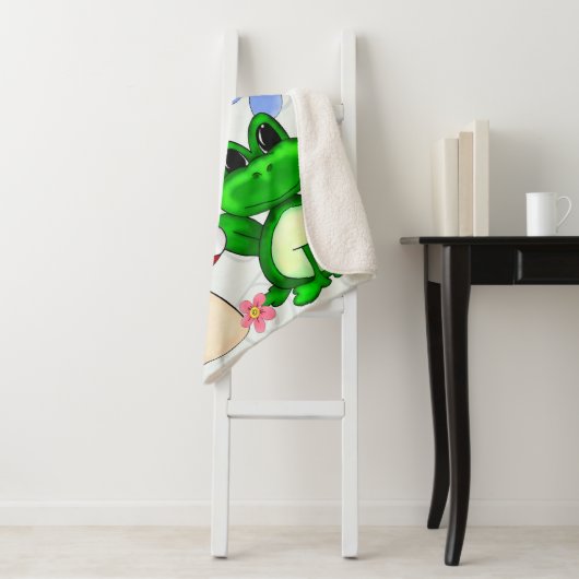 Couverture Sherpa Happy Frog (En situation)