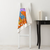 Couverture Sherpa Happy Halloween boy  (En situation)