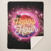Couverture Sherpa Happy Hour Blanket (Devant)