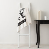 Couverture Sherpa Happy Life with Faith – Proverbs 15:15 Art (En situation)