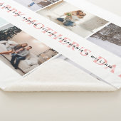 Couverture Sherpa Happy Mother's Day Pink Photo Collage (3/4)