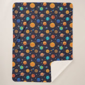 Couverture Sherpa Happy Planets Sherpa Blanket (Devant)