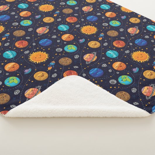 Couverture Sherpa Happy Planets Sherpa Blanket (3/4)