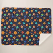 Couverture Sherpa Happy Planets Sherpa Blanket (Devant (Horizontal))