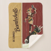 Couverture Sherpa Harley Quinn Bombshells Pinup (Devant)