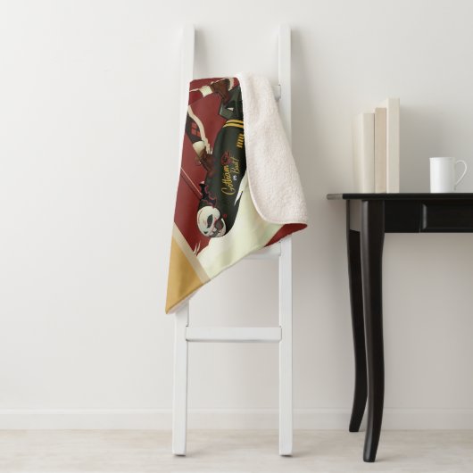 Couverture Sherpa Harley Quinn Bombshells Pinup (En situation)