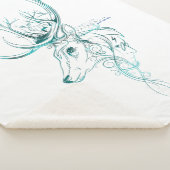 Couverture Sherpa Harry Potter | Aguamenti EXPECTO PATRONUM™ Stag (3/4)