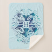 Couverture Sherpa Harry Potter | Aguamenti HOGWARTS™ Crest (Devant)