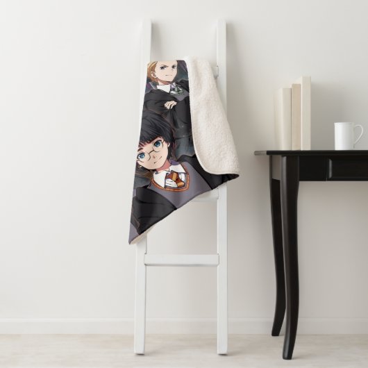 Couverture Sherpa HARRY POTTER™ Anime Ensemble Scene (En situation)