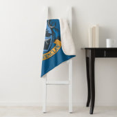 Couverture Sherpa Harry Potter | Armoiries de Ravenclaw (En situation)