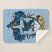 Couverture Sherpa Harry Potter  | Blason gothique de Serdaigle (Devant (Horizontal))