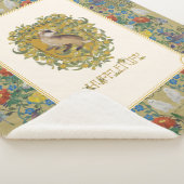 Couverture Sherpa HARRY POTTER™ | Blason HUFFLEPUFF™ (3/4)