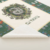 Couverture Sherpa HARRY POTTER™ | Blason SLYTHERIN™ (3/4)