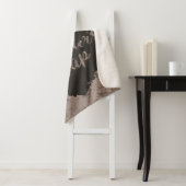 Couverture Sherpa Harry Potter | Carte du château Marauder de HOGWAR (En situation)