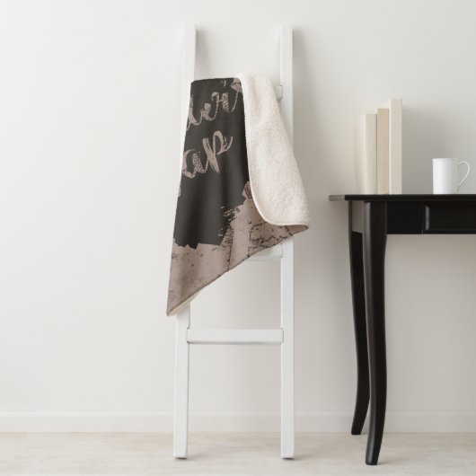 Couverture Sherpa Harry Potter | Carte du château Marauder de HOGWAR (En situation)