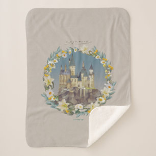 COUVERTURE SHERPA HARRY POTTER™   CHÂTEAU HOGWARTS™