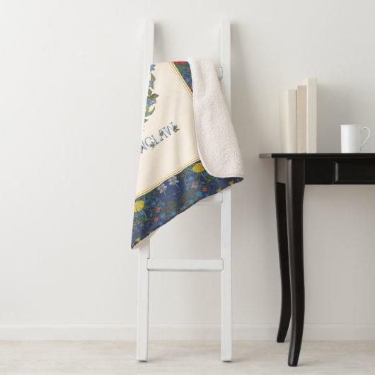 Couverture Sherpa HARRY POTTER™ | Crest RAVENCLAW™ (En situation)