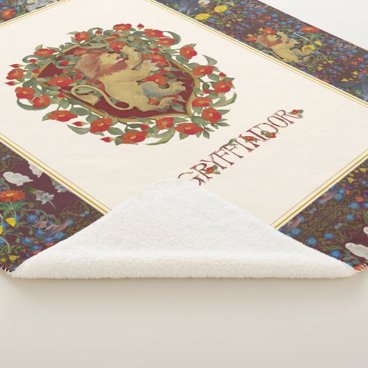 Couverture Sherpa HARRY POTTER™ | Crête GRYFFINDOR™ (3/4)