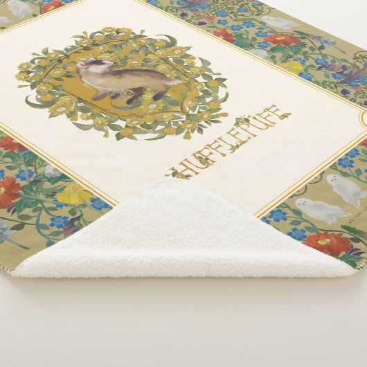 Couverture Sherpa HARRY POTTER™ | Crête HUFFLEPUFF™ (3/4)