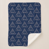 Couverture Sherpa Harry Potter | Deathly Hallows Watercolor (Devant)