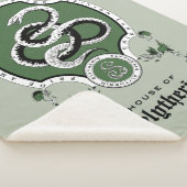Couverture Sherpa HARRY POTTER™ | Délicat croquis SLYTHERIN™ Crest (3/4)