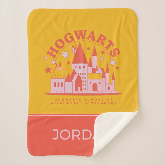 Couverture Sherpa HARRY POTTER™ | École adorables de HOGWARTS™ (Devant)