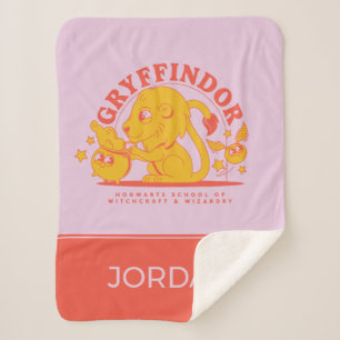 Couverture Sherpa HARRY POTTER™   École de Hogwarts GRYFFINDOR™