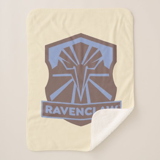 Couverture Sherpa HARRY POTTER™ | Été Magique RAVENCLAW™ Crest (Devant)