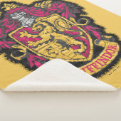 Couverture Sherpa Harry Potter | Gryffindor House Crest (3/4)