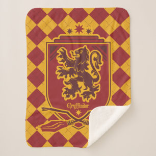 Couverture Sherpa Harry Potter Gryffindor QUIDDITCH™ Crest