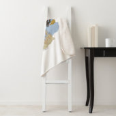 Couverture Sherpa HARRY POTTER™, Hermione & Ron Fly Over HOGWARTS™ (En situation)