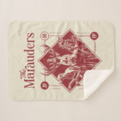 Couverture Sherpa HARRY POTTER™ Les Marauders Animagus Graphique (Devant (Horizontal))