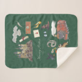 Couverture Sherpa HARRY POTTER™ | Moments magiques (Devant (Horizontal))