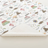 Couverture Sherpa HARRY POTTER™ Motif Magique Minuscule (3/4)