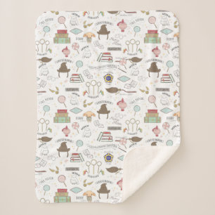Couverture Sherpa HARRY POTTER™ Motif Magique Minuscule