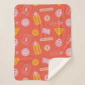 Couverture Sherpa HARRY POTTER™ | Motif Spings (Devant)