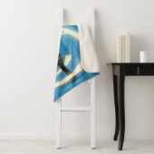 Couverture Sherpa HARRY POTTER™ Peinture de Patronus (En situation)