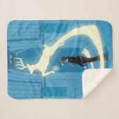 Couverture Sherpa HARRY POTTER™ Peinture de Patronus (Devant (Horizontal))