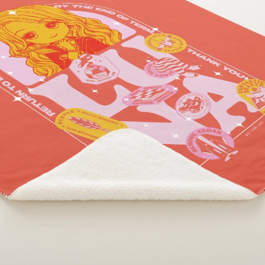 Couverture Sherpa HARRY POTTER™ | Retournez à Luna Lovegood (3/4)