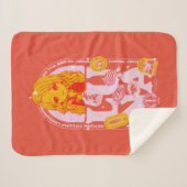 Couverture Sherpa HARRY POTTER™ | Retournez à Luna Lovegood (Devant (Horizontal))