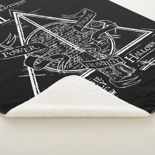 Couverture Sherpa Harry Potter Spell | HAUTEUR DE MORT Graphique (3/4)