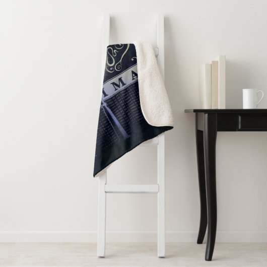 Couverture Sherpa Harry Potter Spell | Lumos Maxima Graphic (En situation)