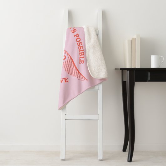 Couverture Sherpa HARRY POTTER™ | Tout est possible (En situation)